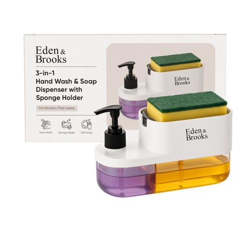 3-in-1 Soap & Sponge Caddy